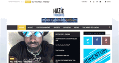 Desktop Screenshot of haziethoughts.com